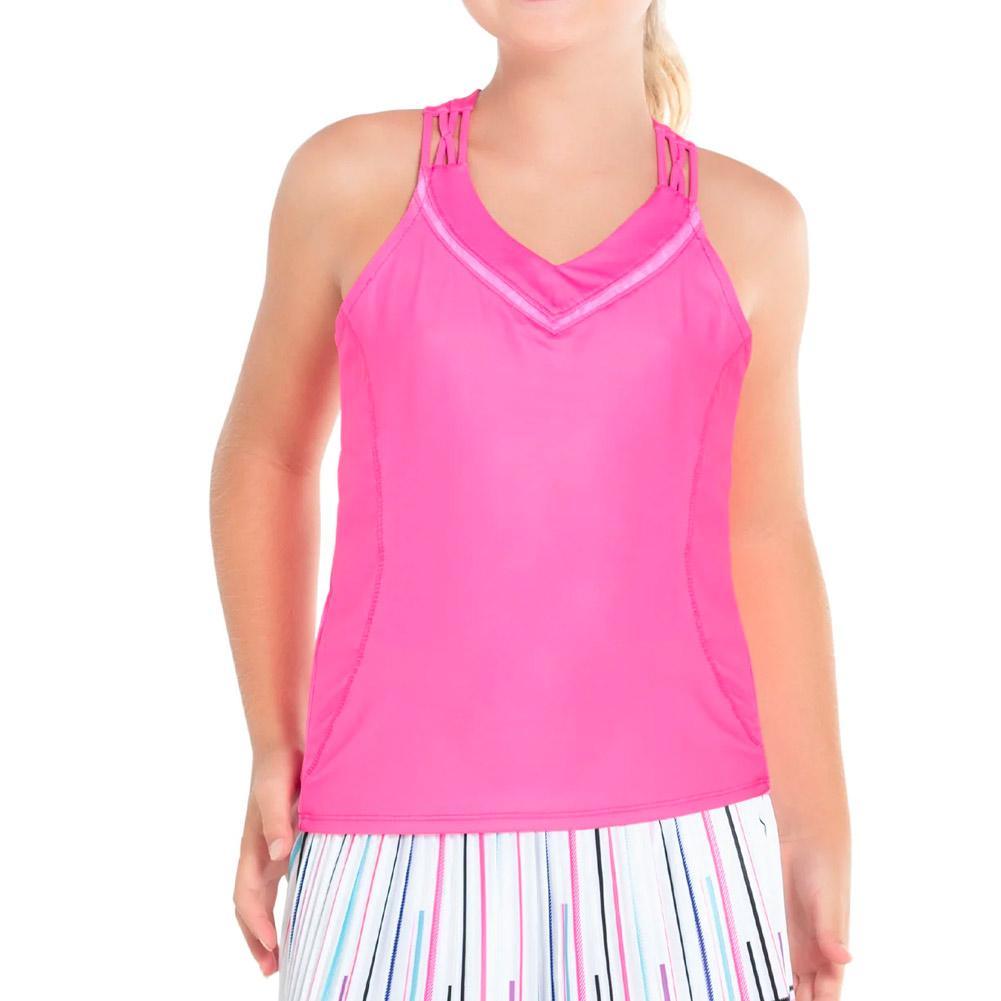 Girl's Entwine Racerback Tennis Tank Taffy