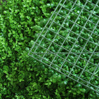 11 Sq ft. Artificial Baby Green Boxwood Hedge Garden Wall Backdrop Mat - 4 Panels - Bell Racket Store
