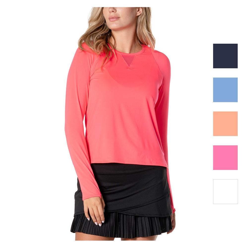 Women's LUV High Low Breezy Long Sleeve Tennis Top