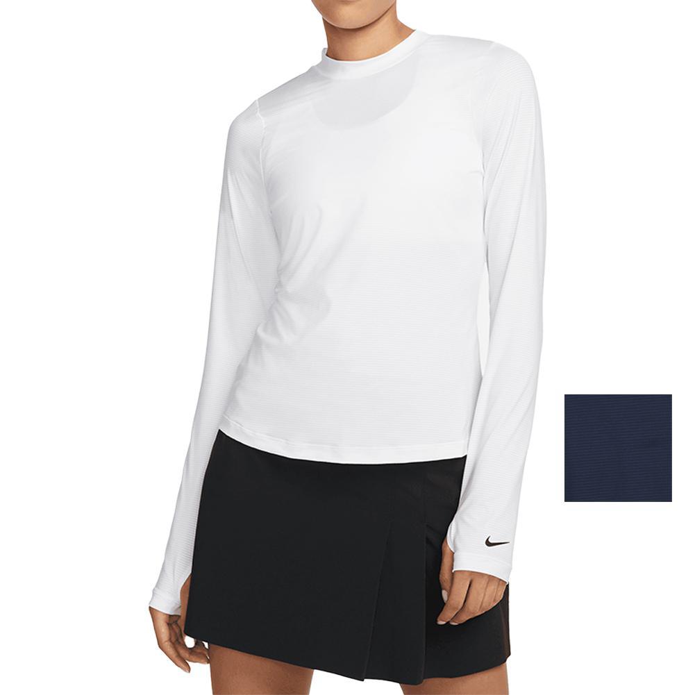 Women's Dri-Fit Victory Long Sleeve Print Tennis Top