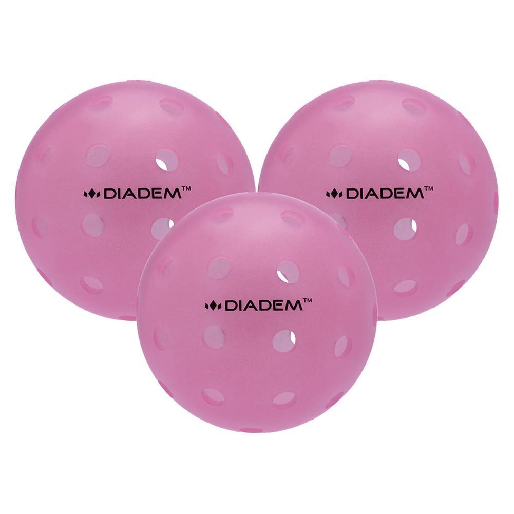 Power 3 Pack Pickleball Balls Pink