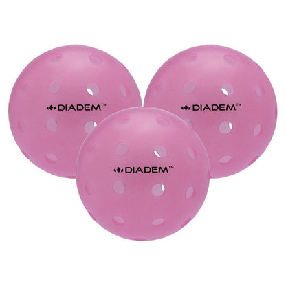 Power 3 Pack Pickleball Balls Pink