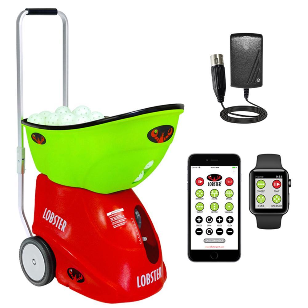 Pickle Champion with 20-Function Wi-Fi Remote Control for Pickleball Machine