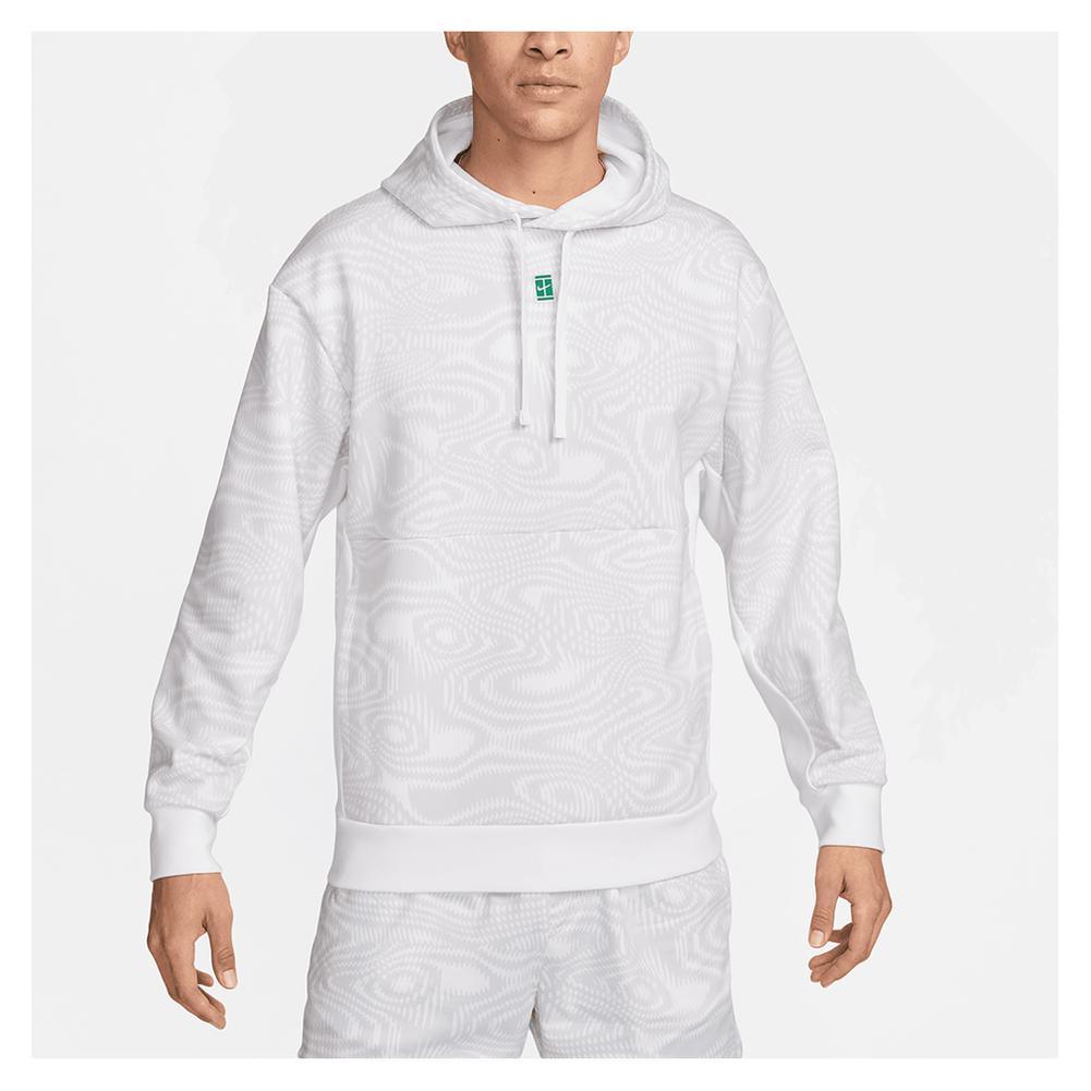 Men's Heritage Dri-Fit Fleece Tennis Hoodie White