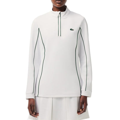 Women's Slim Fit Contrast Sleeve Tennis Jacket