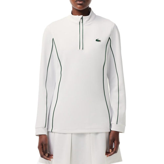 Women's Slim Fit Contrast Sleeve Tennis Jacket