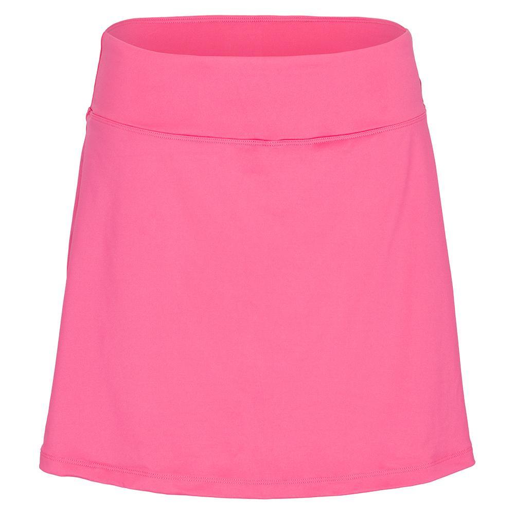Women's Flirty Flare Pickleball Skort Pink Cyclamen