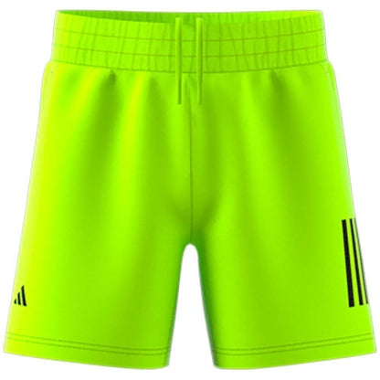 Boys' Club 3 Stripe Tennis Short Lucid Lemon