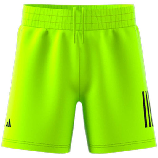 Boys' Club 3 Stripe Tennis Short Lucid Lemon