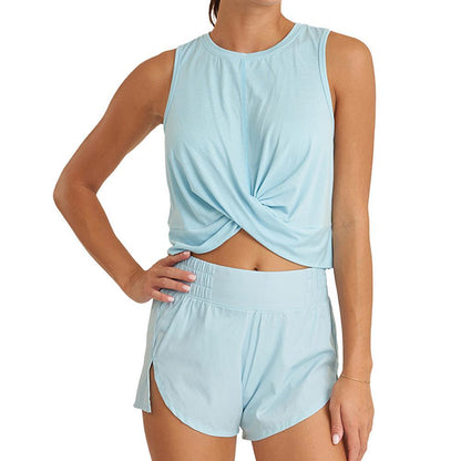 Women's Twist Front Tennis Tank