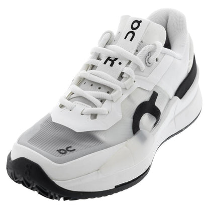 Women's THE ROGER Pro 2 Clay Tennis Shoes White and Black