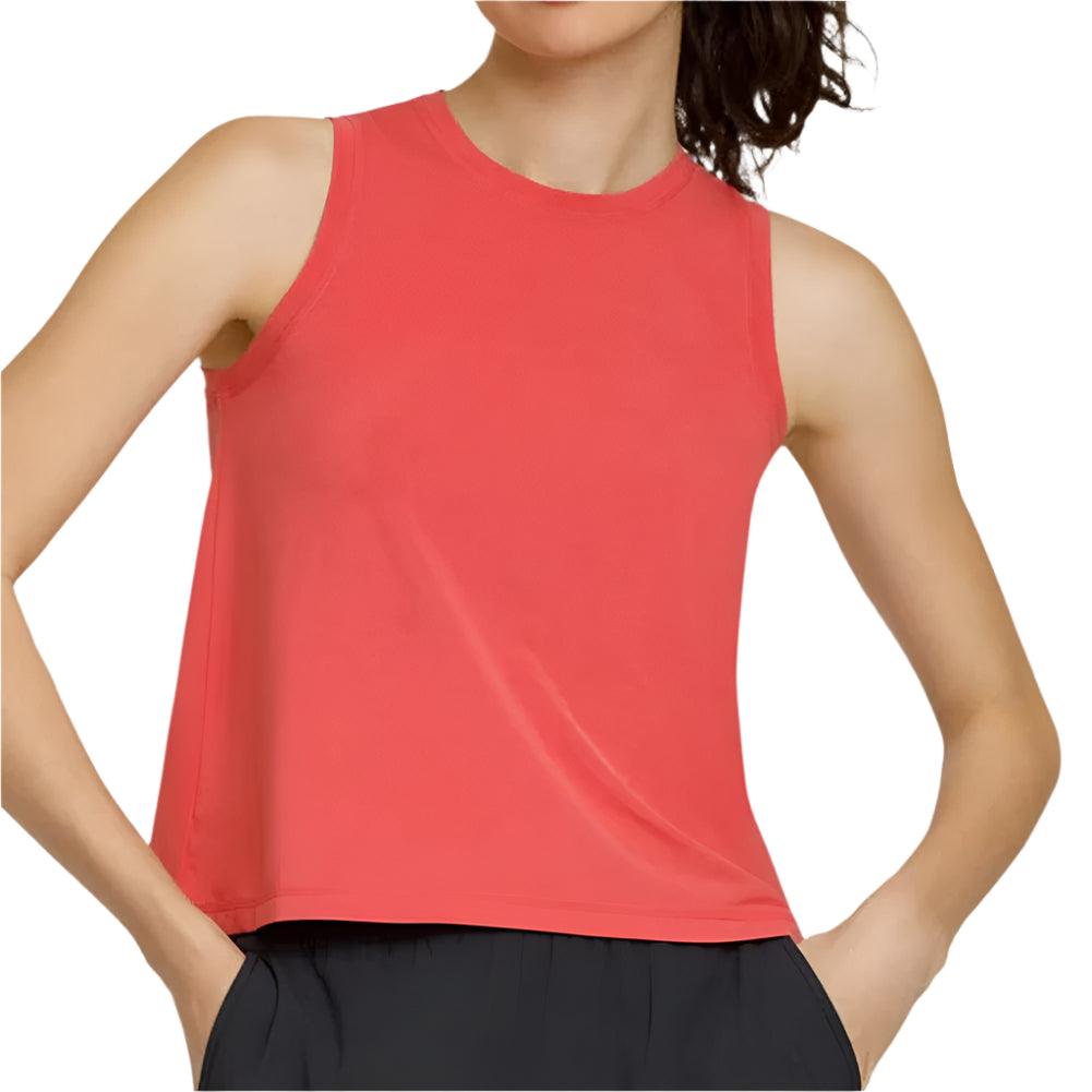 Women's Machli Tennis Tank Cherry Rose