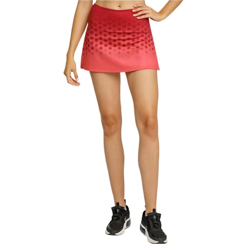 Women's Capri 13.5 Inch Tennis Skort Hex Ombre
