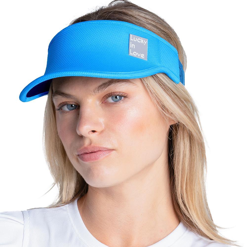 Women's Lucky Logo Stretch Tennis Visor