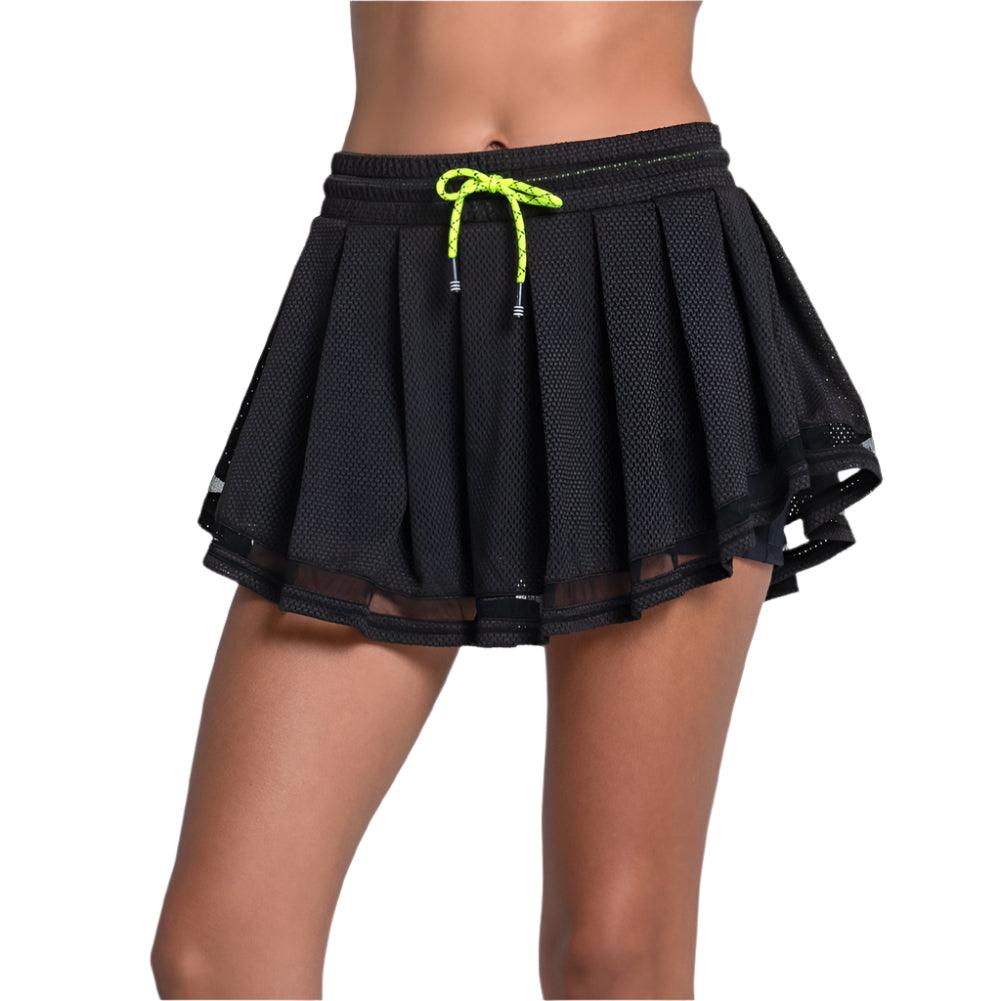Women's High Waist Real Tulle Tennis Skort