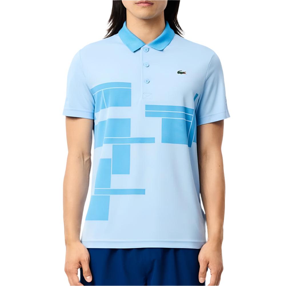 Men's Novak Djokovic Graphic Tennis Polo (Fan) Overview and Argentine Blue