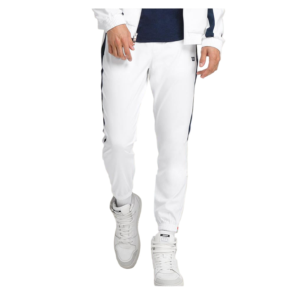 Men's Grand Slam Tennis Jogger Bright White and Classic Navy