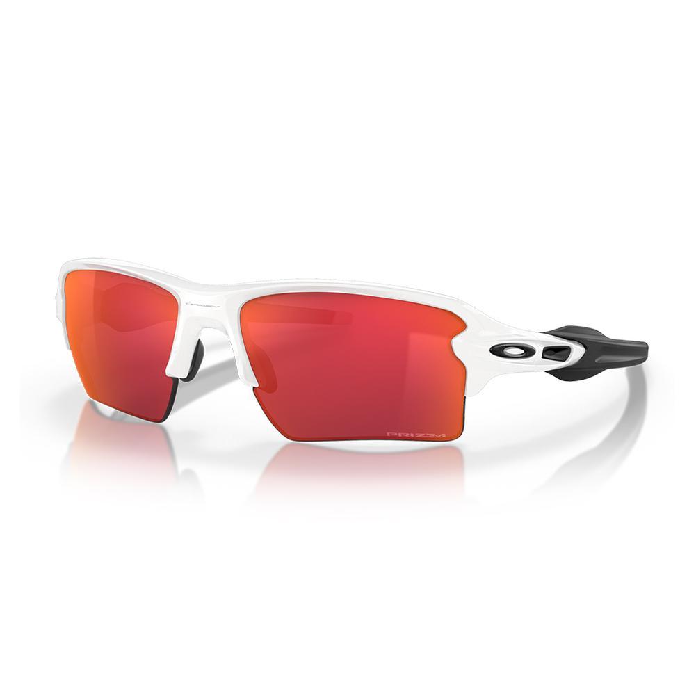 FlakÂ® 2.0 XL Sunglasses Polished White and Prizm Field