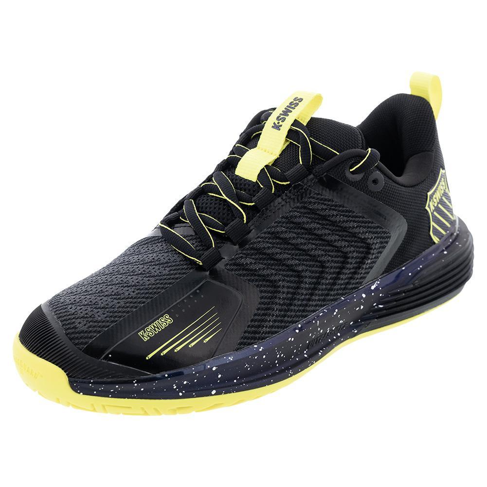 Men's Ultrashot 3 Tennis Shoes Micro Chip and Black