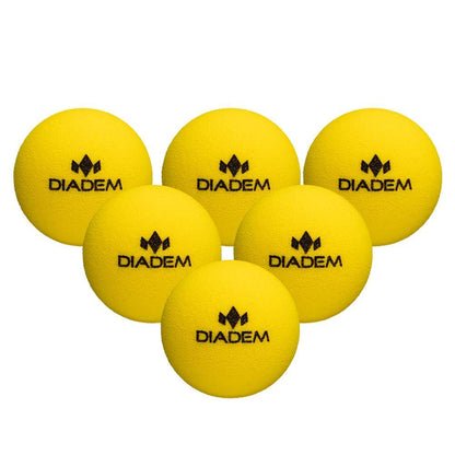 Official Quiet Pickleball 6 Pack Yellow