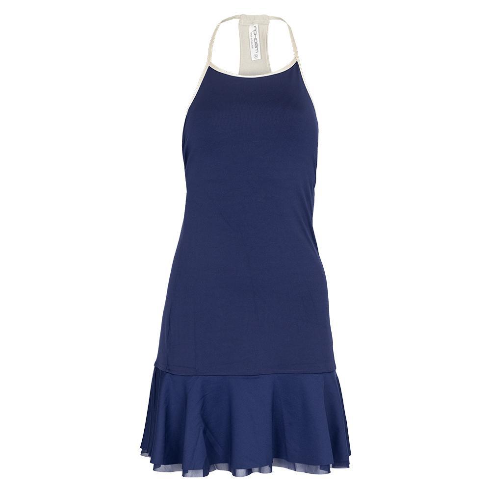 Women's Devon Tennis Dress Ink and Silver Sand