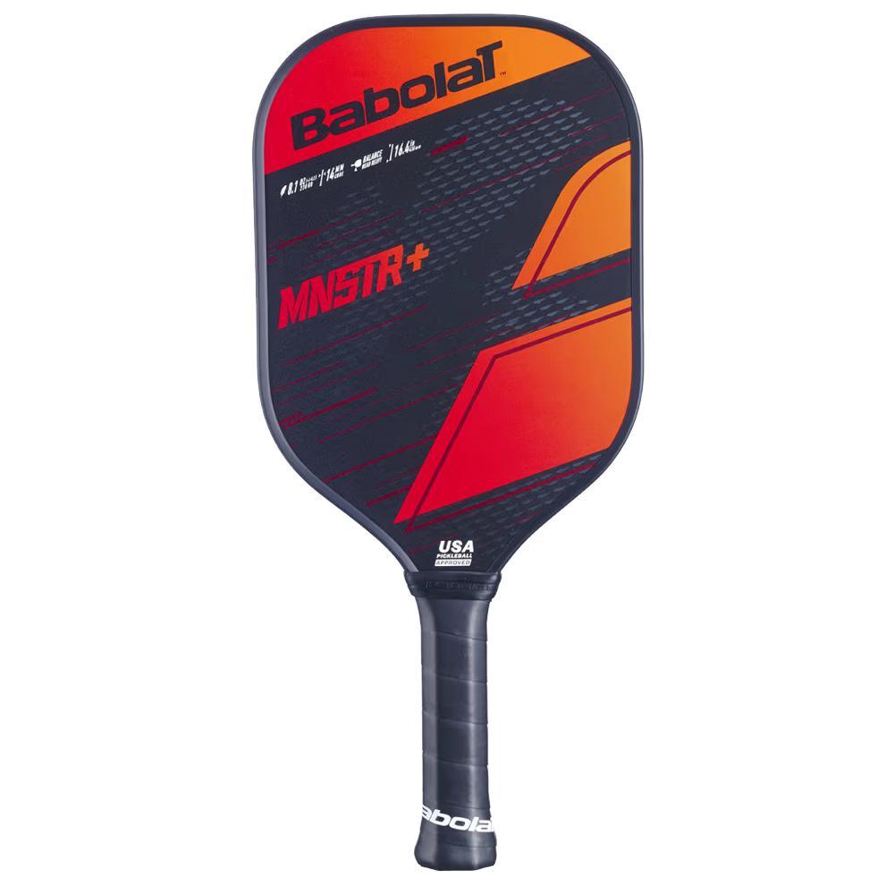 MNSTR+ Pickleball Paddle Black and Red