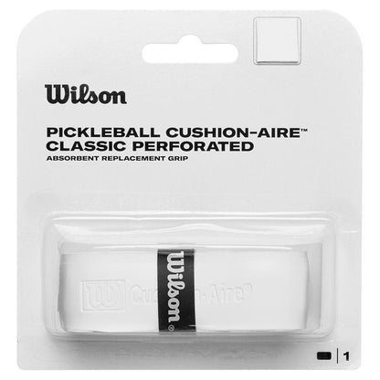 Classic Perforated Pickleball Replacement Grip White