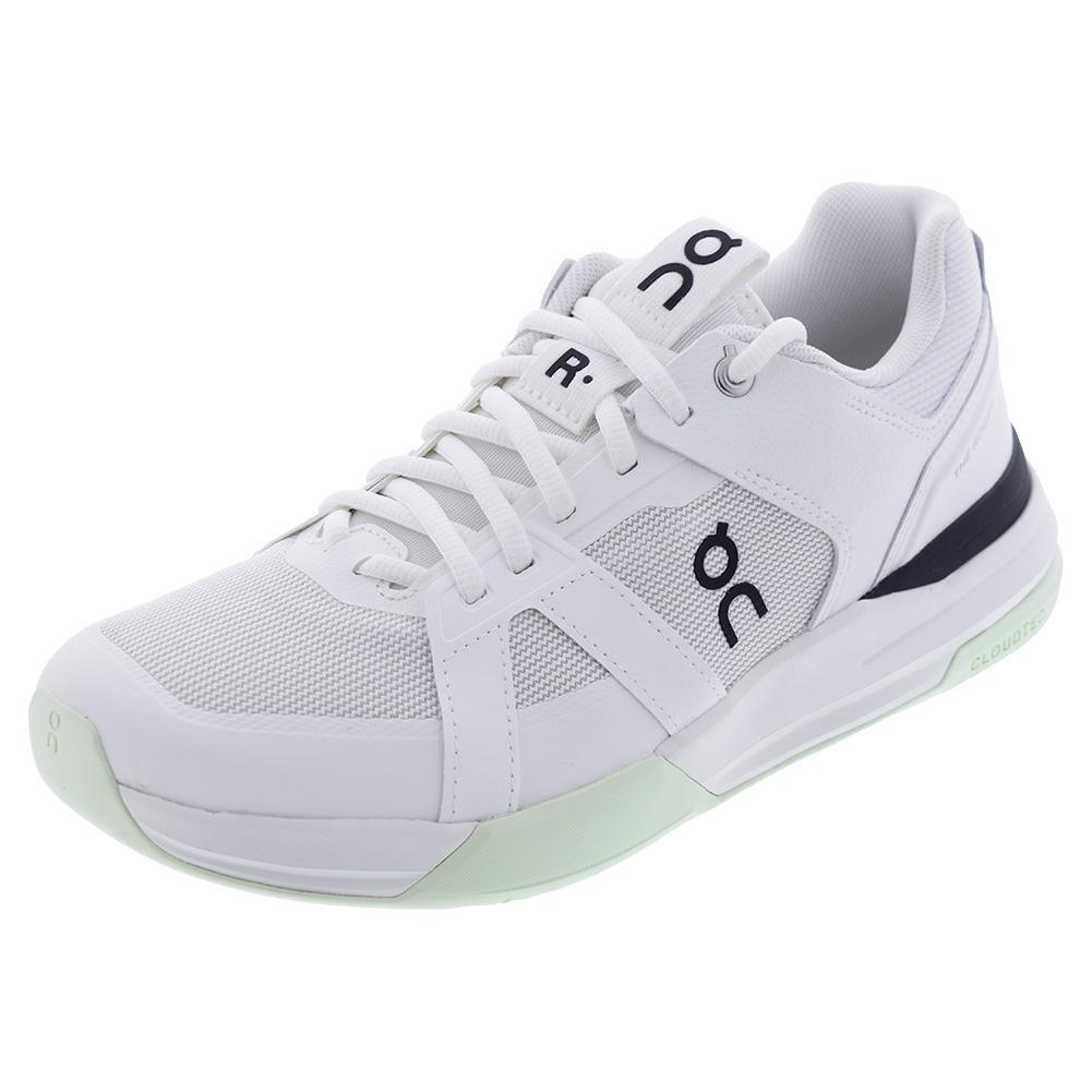 Men's THE ROGER Clubhouse Pro Tennis Shoes White and Lima
