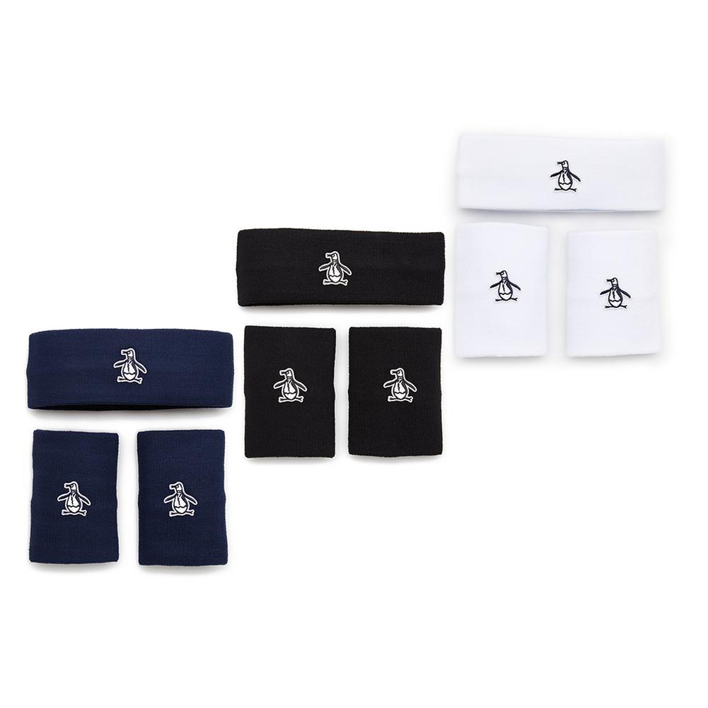 Men's Solid Head and Wristband Set
