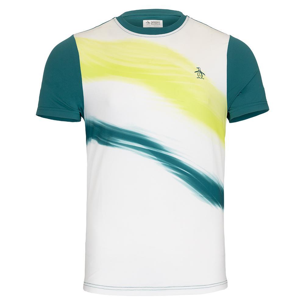 Men's Performance Color Block Tennis Crew Corsair