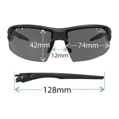 Crit Polarized Sunglasses Matte Smoke with Enliven Off-Shore Lenses