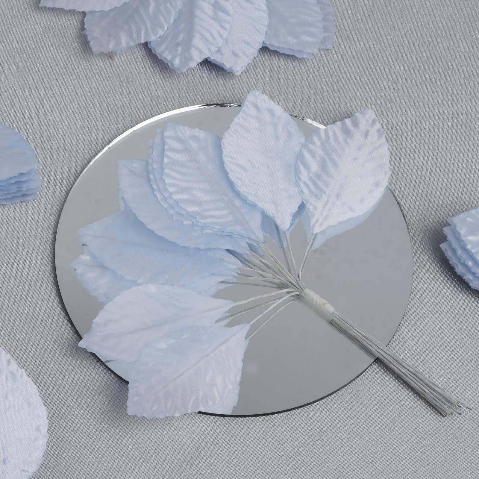 144 Light Blue Burning Passion Leaves