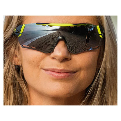 Alliant Sunglasses Race Neon with Smoke Lenses