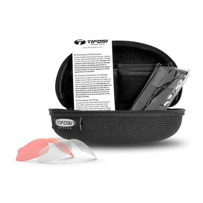 Alliant Sunglasses White and Black with Smoke Lenses