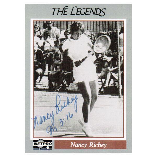 Nancy Richey Signed Legends Card