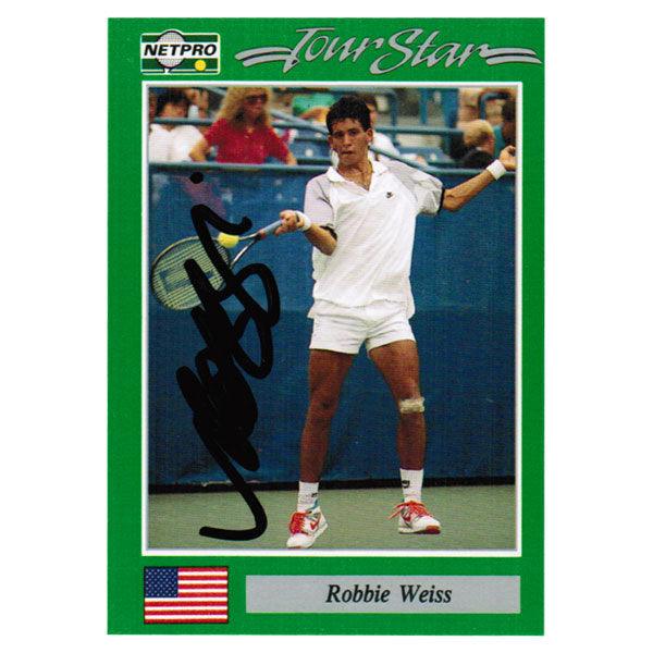 Robbie Weiss Signed Men's Card