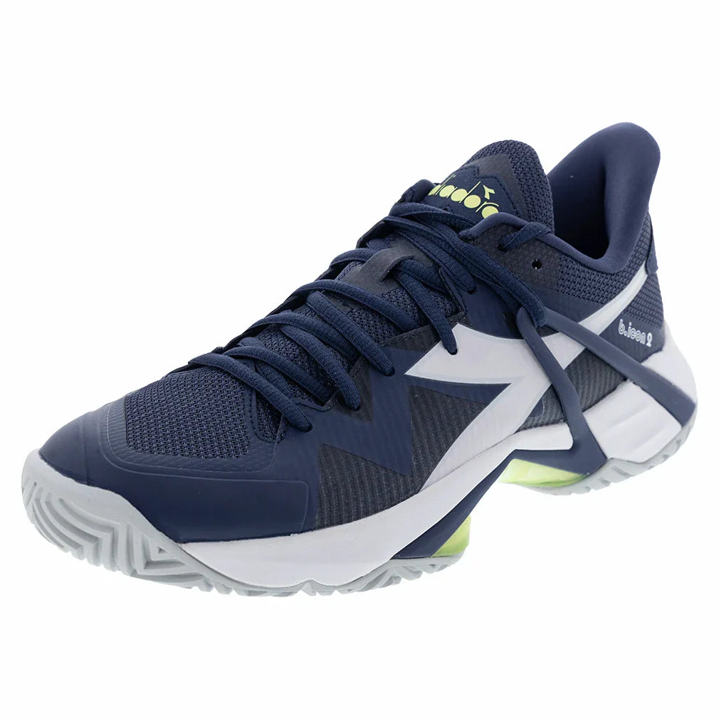 Men's B.Icon 2 AG Tennis Shoes Pageant Blue and White