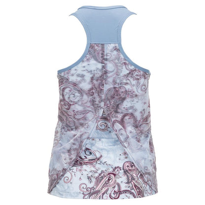 Women's Sweet Shots Racerback Tennis Tank Dancing Paisley