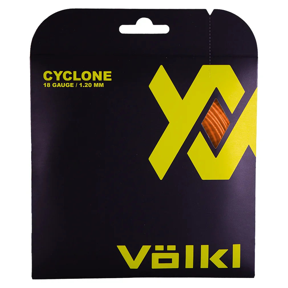 Cyclone 18G Tennis String Fluo Orange
