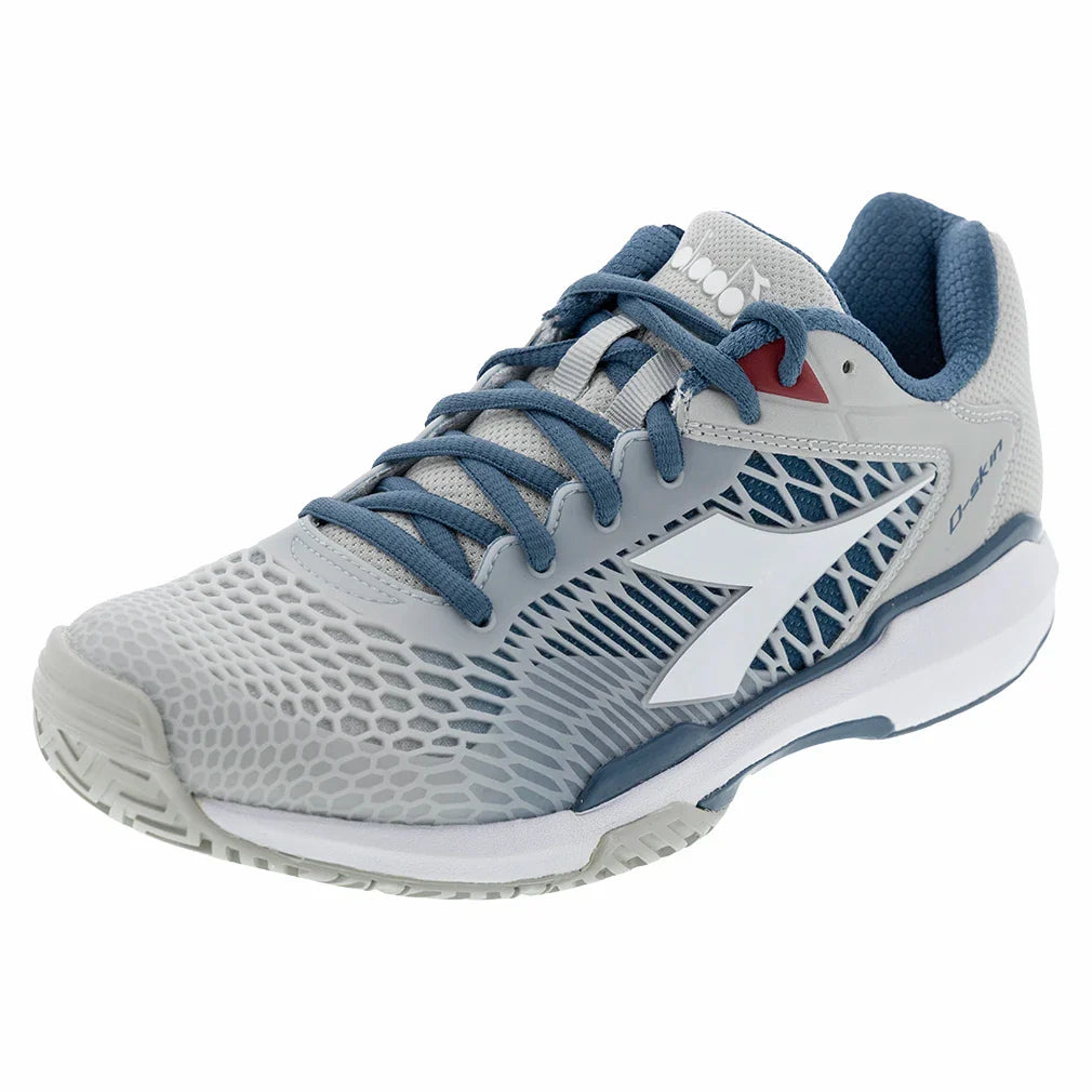 Men's Speed Competition 7 AG Tennis Shoes Silver and Oceanview