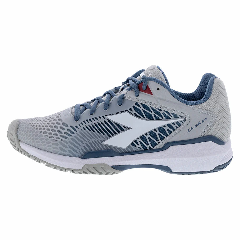 Men's Speed Competition 7 AG Tennis Shoes Silver and Oceanview