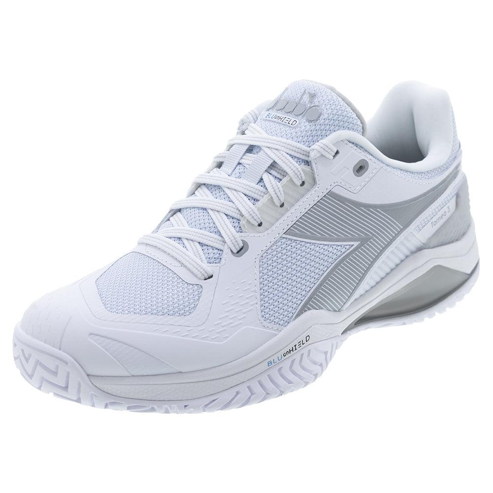 Women's Blushield Torneo 3 Tennis Shoes White and Silver