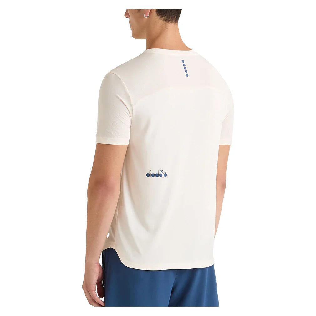 Men's Short Sleeve Tennis Top Whisper White