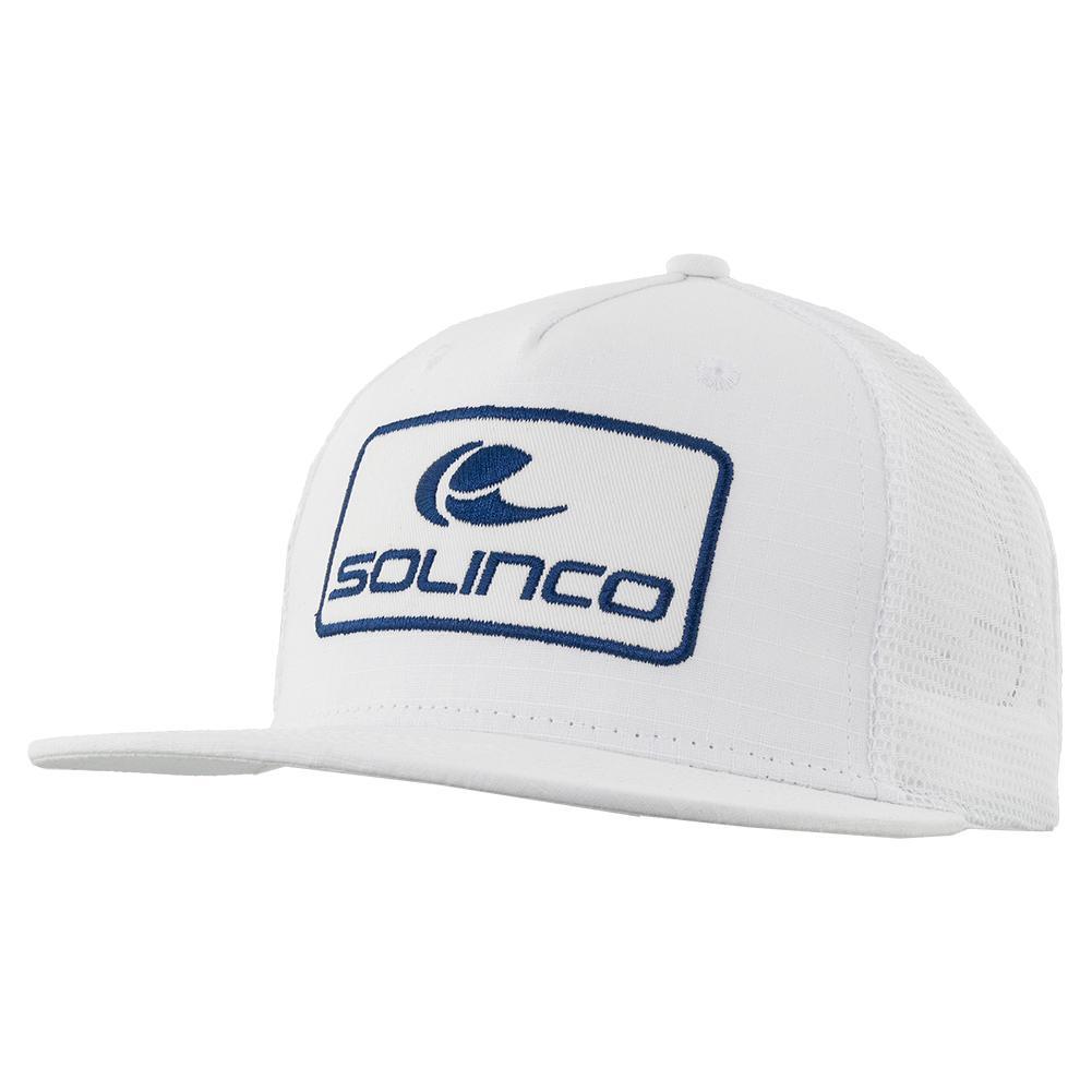 Trucker Cap Snap Back White and Blue