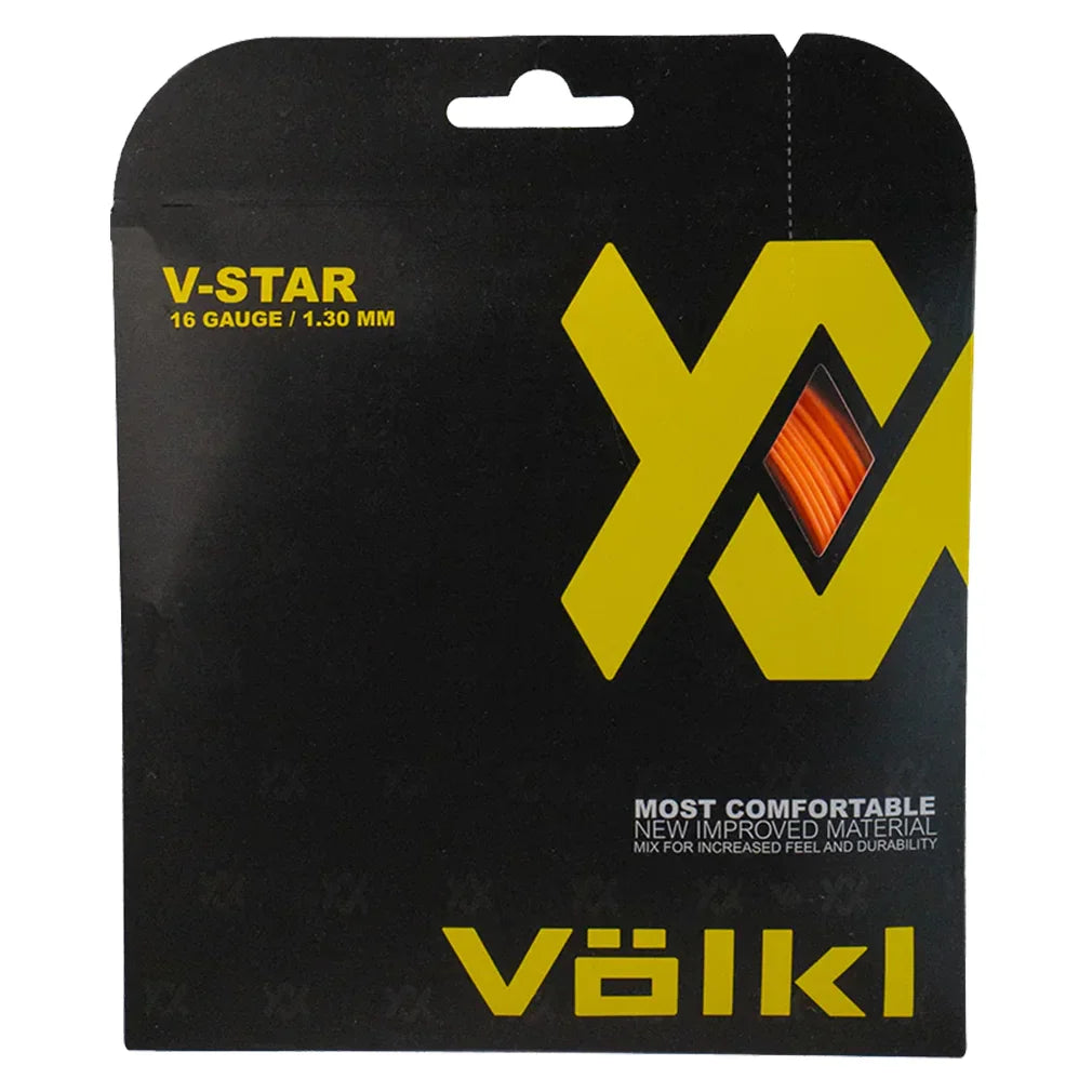 V Star Tennis String Fluo Orange