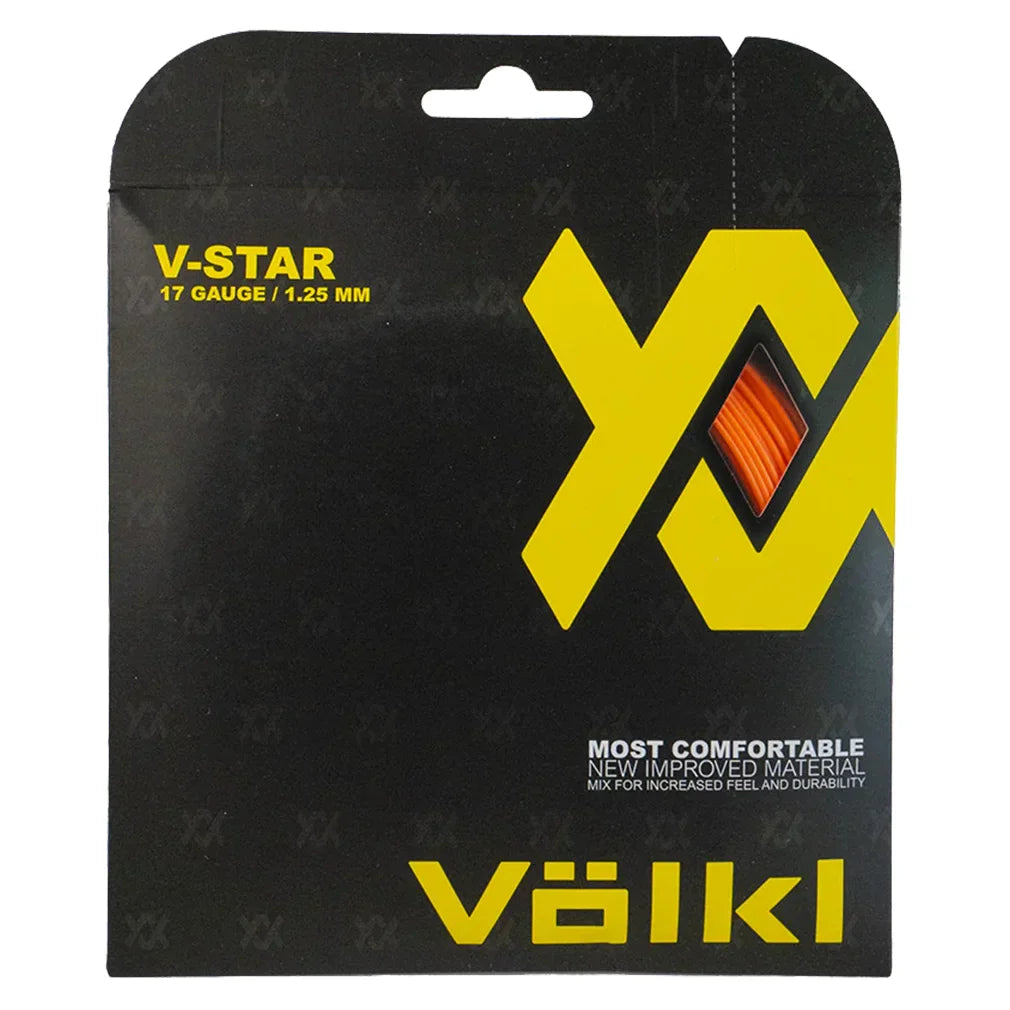 V Star Tennis String Fluo Orange