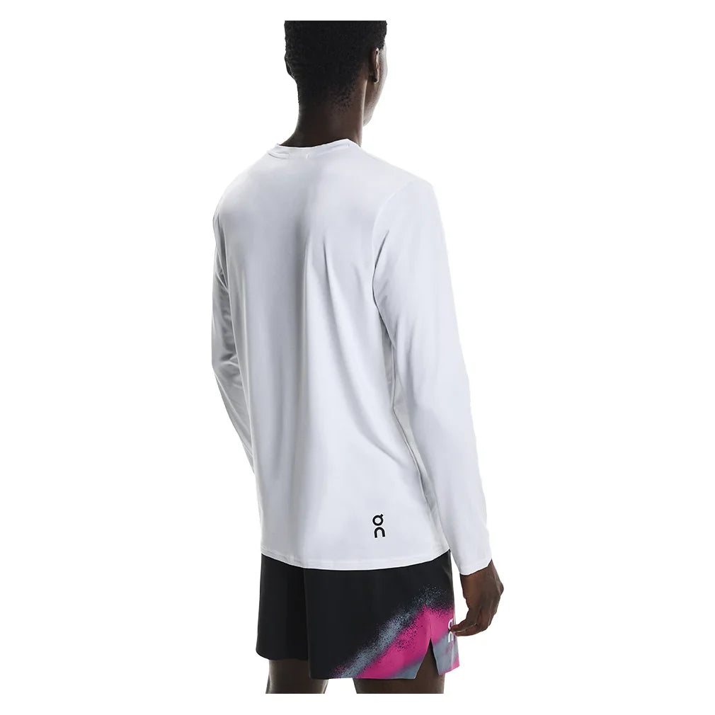 Men's Court Long Sleeve Tennis Top White