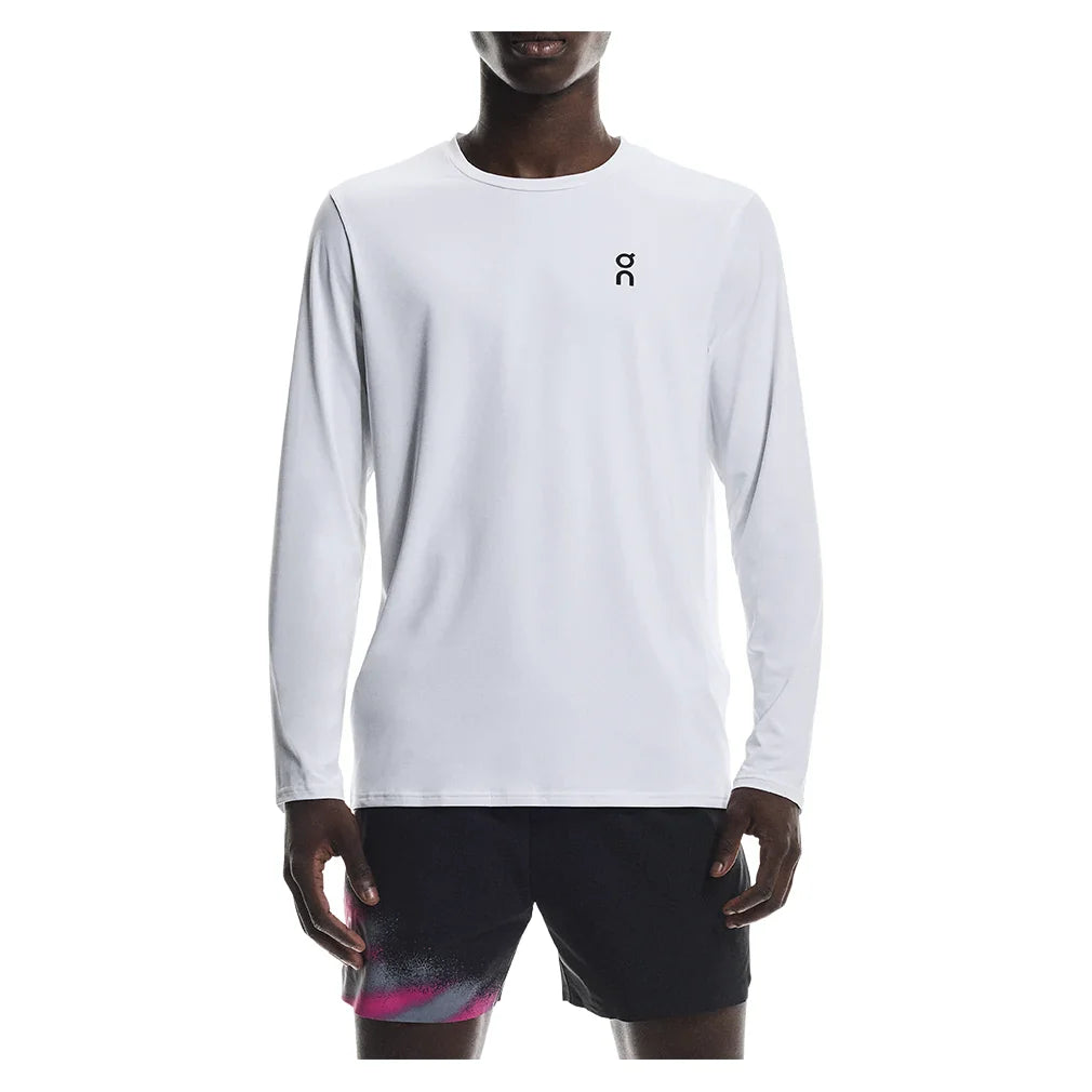 Men's Court Long Sleeve Tennis Top White