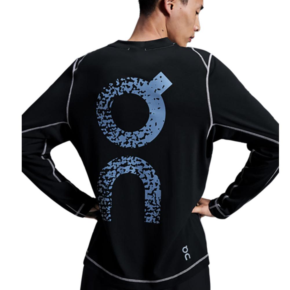 Men's Training Long Graphic Top Black