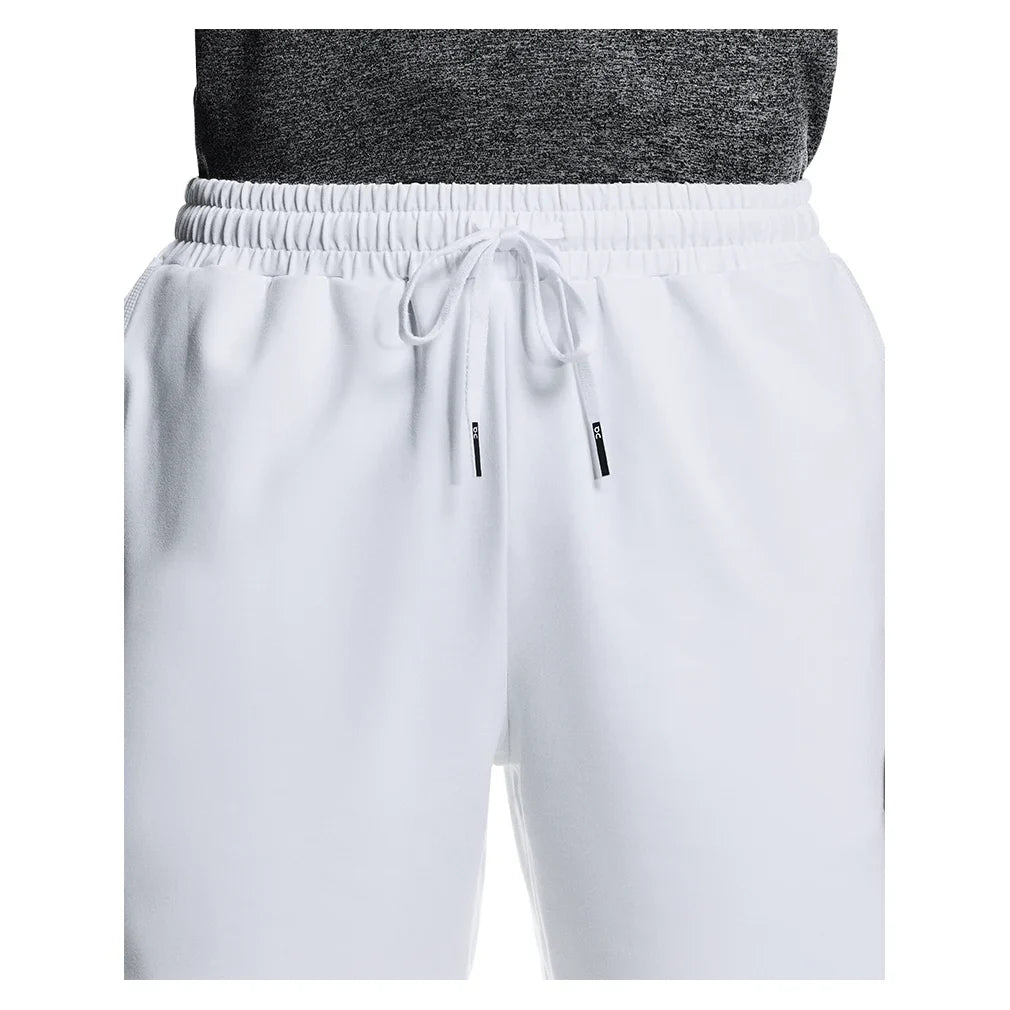 Men's Courtside 8 Inch Tennis Shorts White